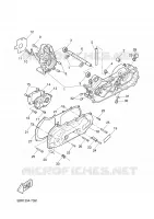 CRANKCASE for Yamaha AEROX 2008