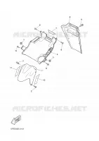 FRONT FENDER for Yamaha AEROX 2008