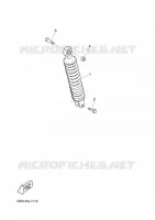 REAR SHOCK ABSORBER for Yamaha AEROX 2008