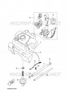 FUEL TANK for Yamaha AEROX 2008