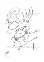 SEAT / CARRIER for Yamaha AEROX 2008