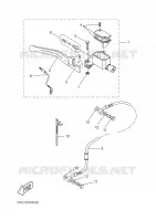 FRONT BRAKE MASTER CYLINDER for Yamaha AEROX 2008