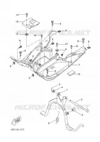 STAND / FOOTREST for Yamaha AEROX 2008