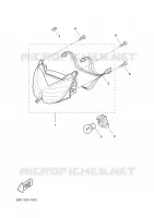 HEADLIGHT for Yamaha AEROX 2008