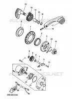STARTER MOTOR for Yamaha AEROX 1999