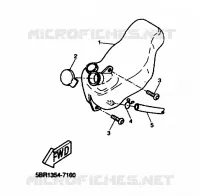 OIL TANK for Yamaha AEROX 1999