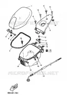 SEAT / CARRIER for Yamaha AEROX 1999