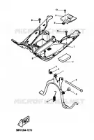 STAND / FOOTREST for Yamaha AEROX 1999