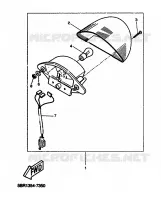 TAIL LIGHT for Yamaha AEROX 1999