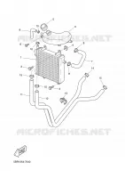 RADIATOR / HOSES for Yamaha AEROX 2003