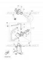 OIL PUMP for Yamaha AEROX 2003