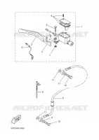 FRONT BRAKE MASTER CYLINDER for Yamaha AEROX 2003