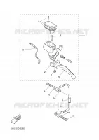 REAR BRAKE MASTER CYLINDER for Yamaha AEROX 2003