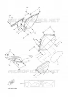 SIDE COVER for Yamaha DTR 2005