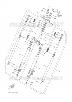 FRONT FORK for Yamaha DTR 2005