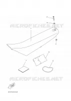 SEAT / CARRIER for Yamaha DTR 2005