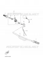 HANDLEBAR & CABLES for Yamaha DTR 2005