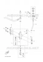REAR BRAKE MASTER CYLINDER for Yamaha DTR 2005