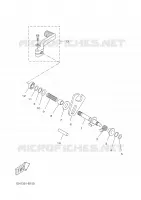 GEAR SHIFT SHAFT / LEVER for Yamaha DTR 2004