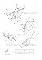 SIDE COVER for Yamaha DTR 2004