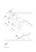 FUEL TANK for Yamaha DTR 2004