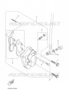 FRONT BRAKE CALIPER 2 for Yamaha DTR 2004
