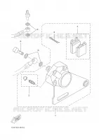 REAR BRAKE CALIPER for Yamaha DTR 2004