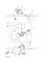 OIL PUMP for Yamaha AEROX 2006