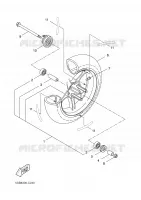 FRONT WHEEL for Yamaha AEROX 2006