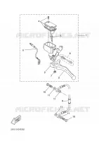 REAR BRAKE MASTER CYLINDER for Yamaha AEROX 2006