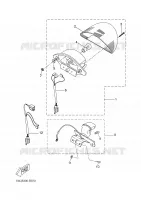 TAIL LIGHT for Yamaha AEROX 2006