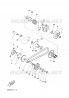 STARTER CLUTCH for Yamaha AEROX 2006