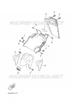 FRONT FENDER for Yamaha AEROX 2006