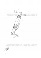 REAR SHOCK ABSORBER for Yamaha AEROX 2006