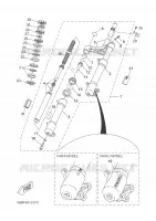 FRONT FORK for Yamaha AEROX 2006