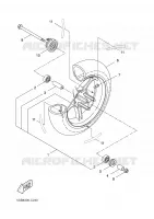 FRONT WHEEL for Yamaha AEROX 2006