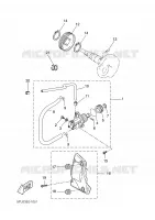 OIL PUMP for Yamaha AEROX 2006
