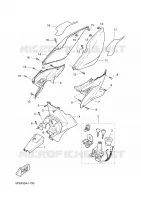 SIDE COVER for Yamaha AEROX 2006