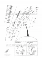 FRONT FORK for Yamaha AEROX 2006