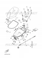 SEAT / CARRIER for Yamaha AEROX 2006
