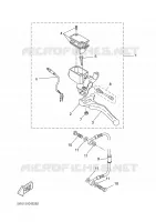 REAR BRAKE MASTER CYLINDER for Yamaha AEROX 2006