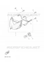 HEADLIGHT for Yamaha AEROX 2006
