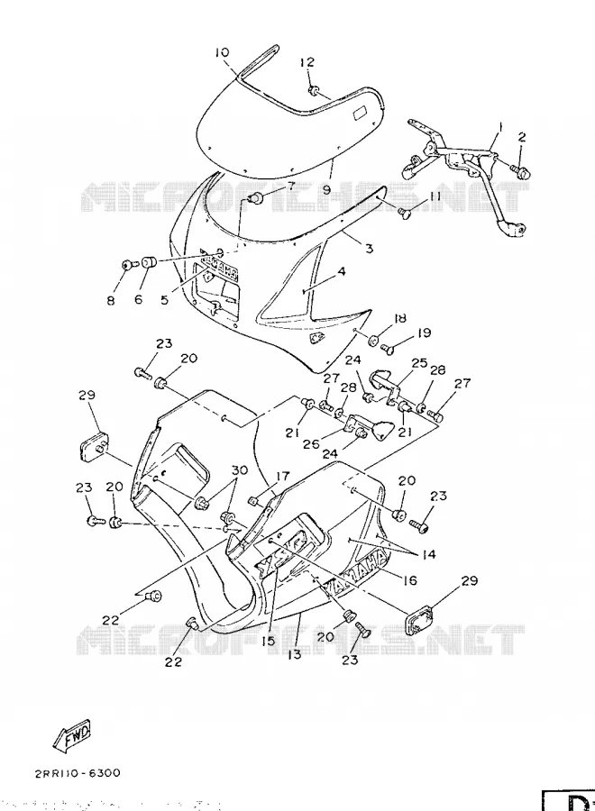 COVER 1 Yamaha MOTO 50 1987 MINIMOTO  YSR50