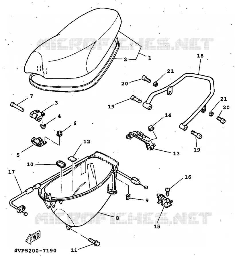 SEAT Yamaha SCOOTER 100 1997 BOOSTER  YW100