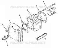 CYLINDER for Yamaha BWS 1999
