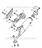 EXHAUST for Yamaha BWS 1999
