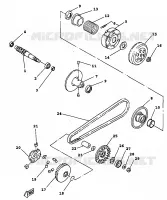 STARTER CLUTCH for Yamaha BWS 1999
