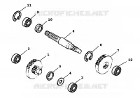 TRANSMISSION for Yamaha BWS 1999