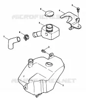 OIL TANK for Yamaha BWS 1999