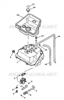 FUEL TANK for Yamaha BWS 1999